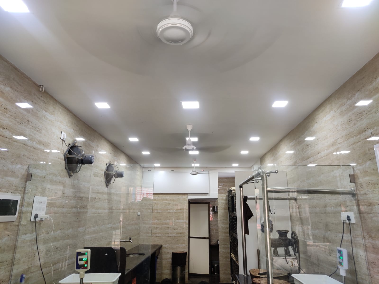 Commercial kitchen interior